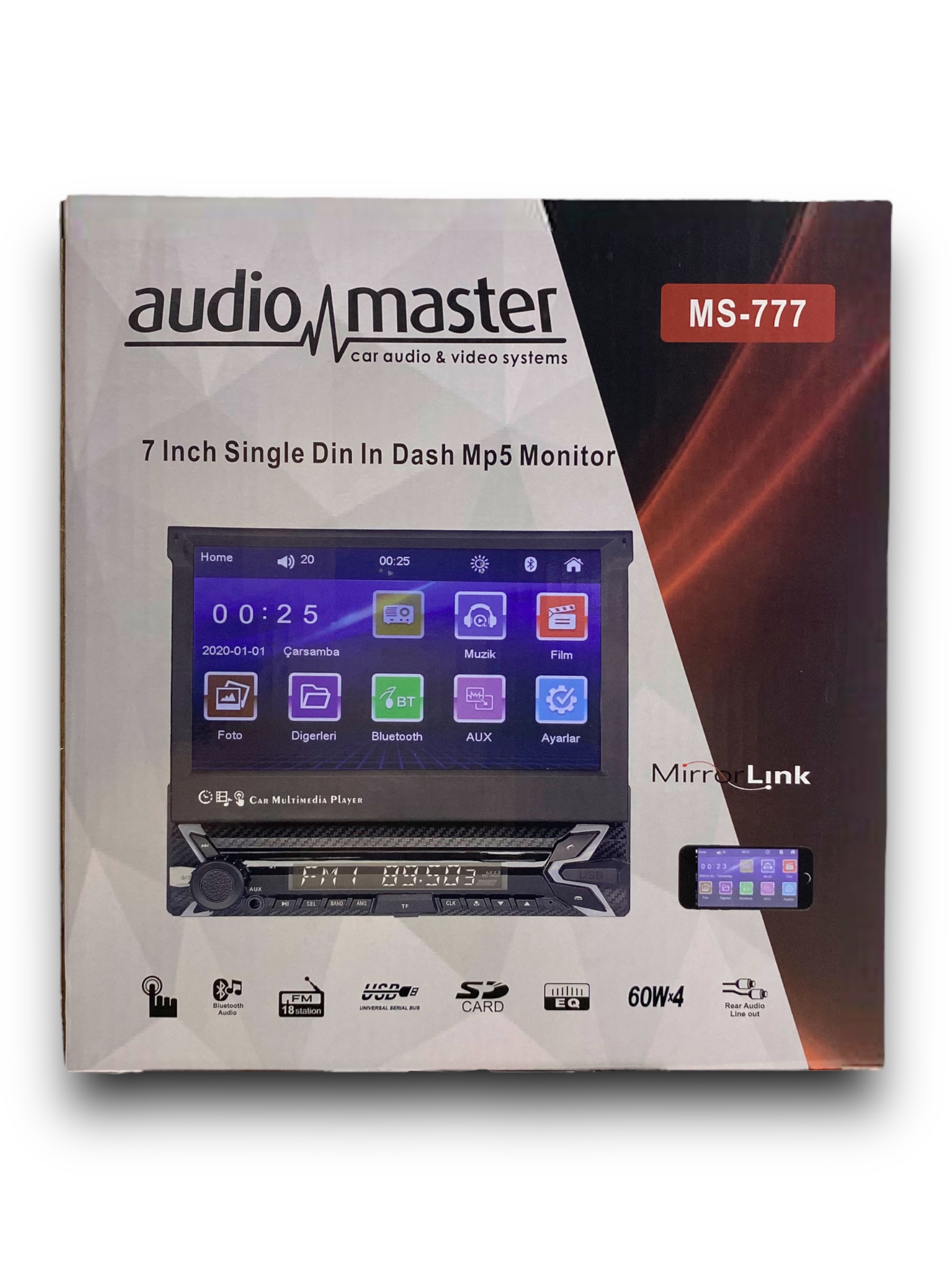 Audiomaster ms-777 indaag teyp