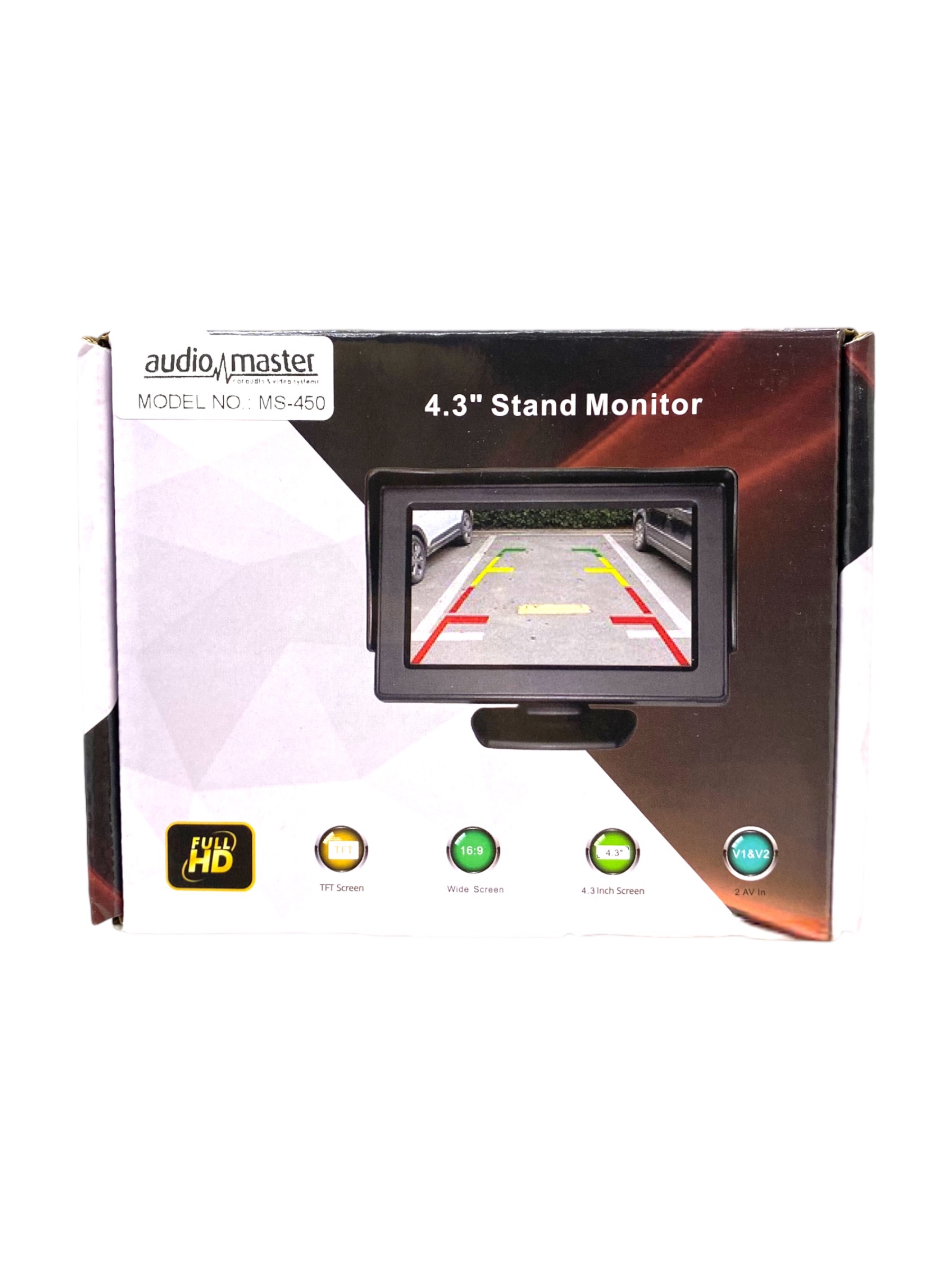 Audio Master 4,3 İnç sabit  Led Monitör MS-430