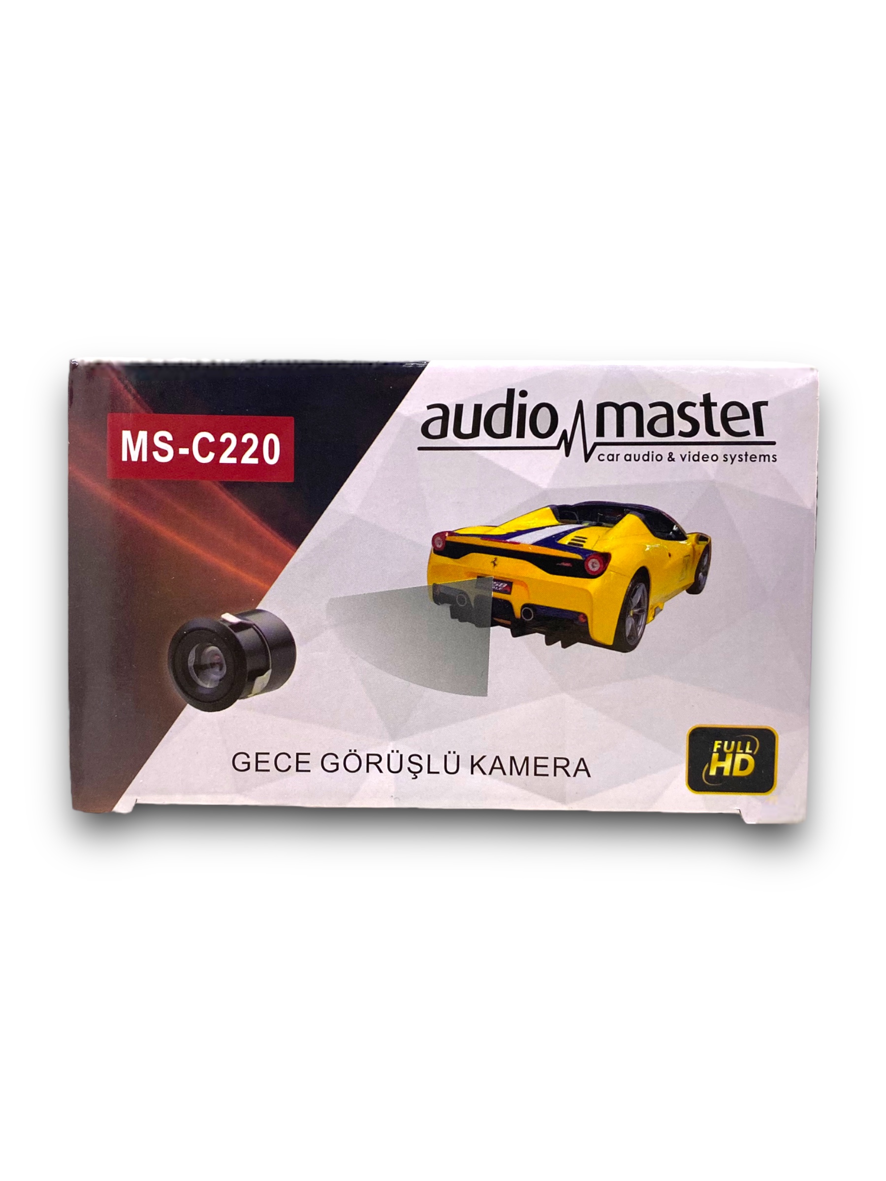 Audiomaster ms-c220 170 derece açılı gece gün kamerası