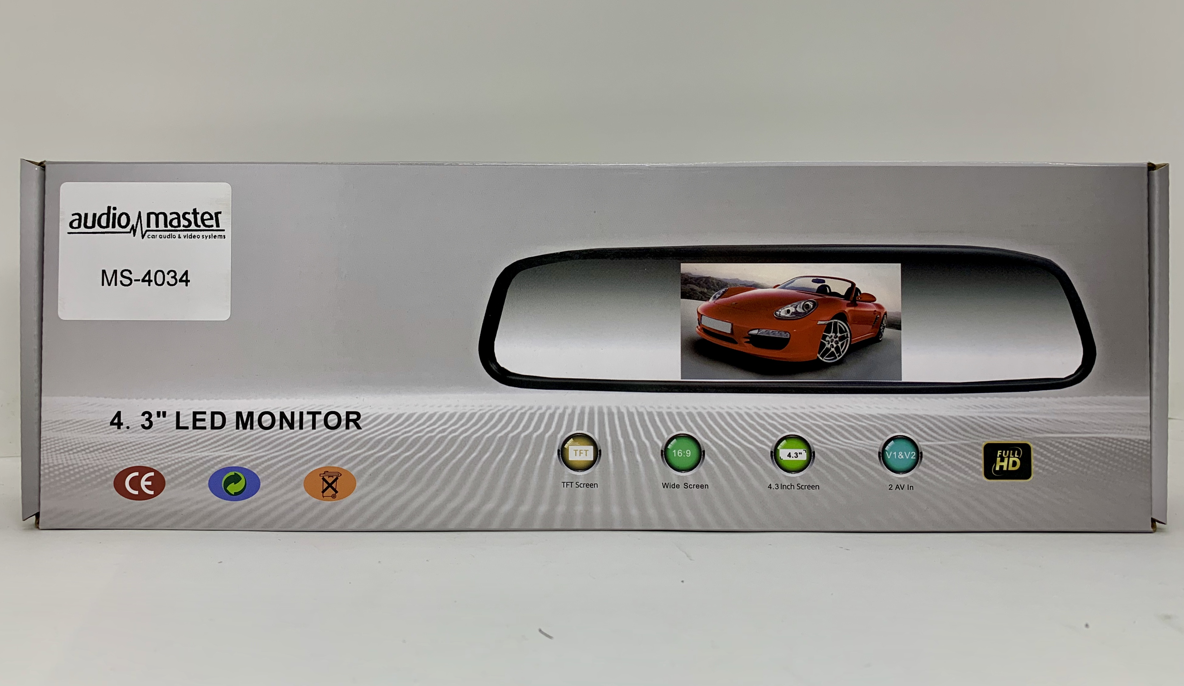 AUDİO MASTER Ayna Monitörü MS-4034